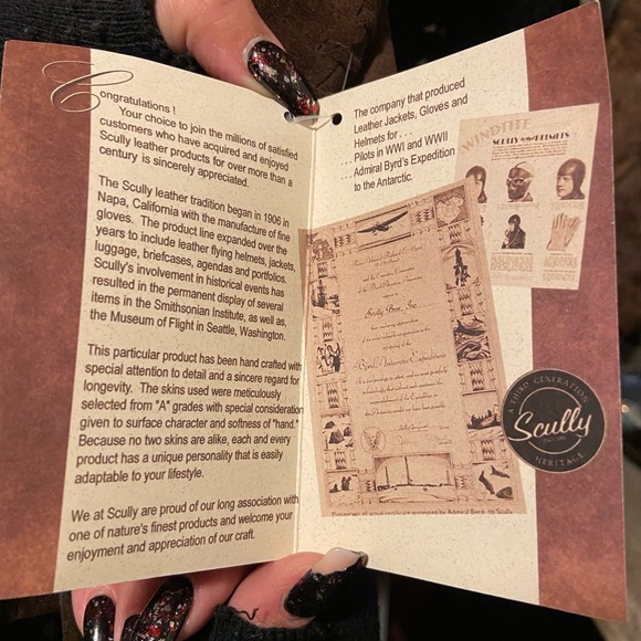 Scully Studded Fringe Leather Jacket! - Picture 7 of 7